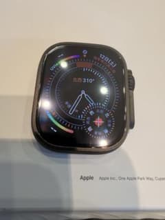 【極美品】Apple Watch Ultra3 チタン黒 保証27年5月100%のサムネイル
