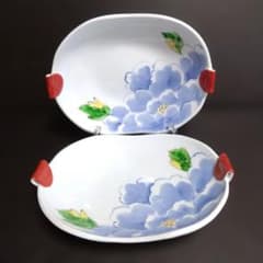 未使用 有田焼 秦山窯 パスタ皿2枚 カレー皿 テーブルコーディネート