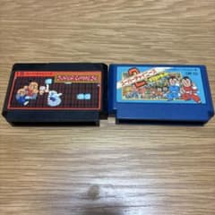 スーパーチャイニーズ 1 & 2 ファミコン ソフト 2本セット　箱、説明書無しのサムネイル