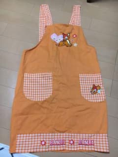 バンビ　エプロン　オレンジのサムネイル