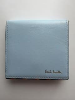 Paul Smith ポールスミス コインケース レザー ライトブルーのサムネイル