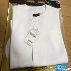 新品未使用ユニフォームシャツ（練習着）ジュニア　120のサムネイル