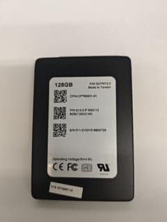 2.5インチ 内蔵型SSD 128GB 本体のサムネイル