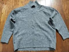 GU ブラッシーニットスキッパーポロシャツ MEN XLサイズ 03グレーのサムネイル