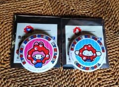 大阪・関西万博 ミャクミャク サンリオ 缶バッジ 2種セットのサムネイル