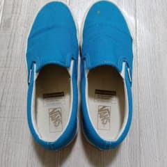 y*u様 VANS スリッポン 青のサムネイル
