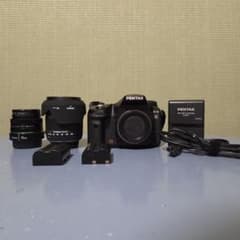 PENTAX K10D 本体 レンズ2本 他一式セット - メルカリ