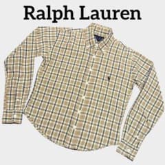 [미품] 랄프 로렌 Ralph Lauren 체크 버튼 다운 셔츠
