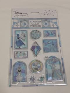 K*n님 아나와 눈의 여왕 스테인드 글라스 스티커 Disney