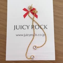 JUICY ROCK ジューシーロック  ビジュー&ボールチェーンラインピアスのサムネイル