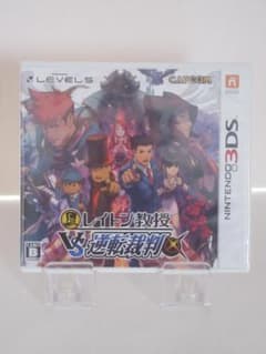新品未開封 3DS レイトン教授VS逆転裁判 - メルカリ