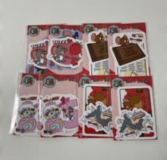 トムとジェリー　オリジナルステッカー全4種セブンイレブンのサムネイル