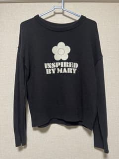 MARY QUANT ブラックニット 長袖のサムネイル