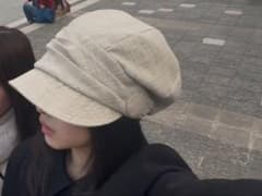ベージュ キャスケット 帽子のサムネイル