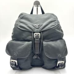 希少カラー✨】プラダ 三角プレート バックパック ロゴ金具 ナイロン 