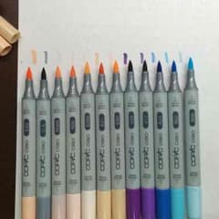コピック12本のサムネイル