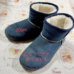 20cm デニム風ムートンブーツのサムネイル