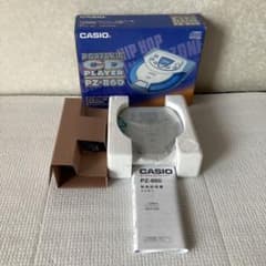 TS4 Unused CASIO Portable CD Player PZ-860 Earphone Deterioration