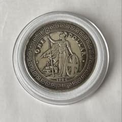 1902年イギリス貿易銀元 銀貨26.55g 1902年イギリス貿易銀元 銀貨26.55g - メルカリ