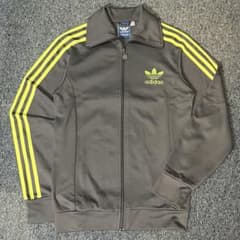 adidas トラックジャケット ファイヤーバード トレフォイルロゴ M グレーのサムネイル