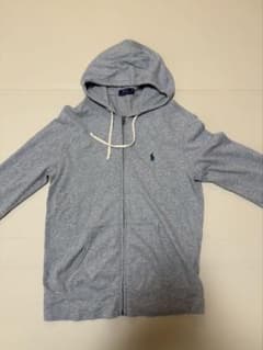 POLO RALPH LAUREN ジップアップパーカー グレーのサムネイル