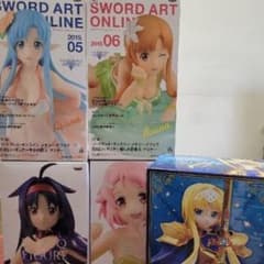 ソードアート・オンラインフィギュア5体セット+1体のサムネイル