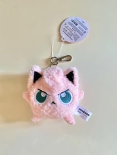 韓国限定 ポケモン プリン ふわふわ ぬいぐるみ キーリング キーホルダーのサムネイル