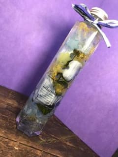 お花たっぷり  ハーバリウム  ブルー系のサムネイル