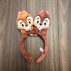 〈美品〉ディズニーリゾート チップとデール カチューシャのサムネイル