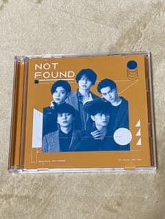 Sexy Zone NOT FOUND 初回限定盤B  シリアル付きのサムネイル