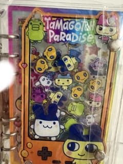 ラスト1！！即日発送！たまごっち まめっちA6シャカシャカシール帳 バインダーのサムネイル