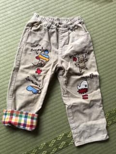 カステルパジャック コーデュロイパンツ100のサムネイル