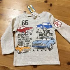 ななち様専用！新品タグ付き 裏起毛トレーナー 100のサムネイル