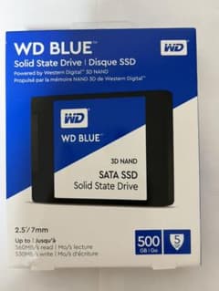 新品未開封 WD Blue 500GB SATA SSD WDS500G2B0Aのサムネイル