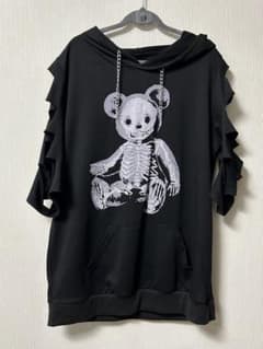 【⠀訳あり 】Drug Honey テディベアプリント Tシャツのサムネイル