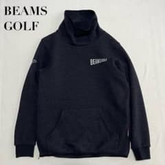 BEAMS GOLF 하이넥 풀오버 양털 재킷 POLARTEC