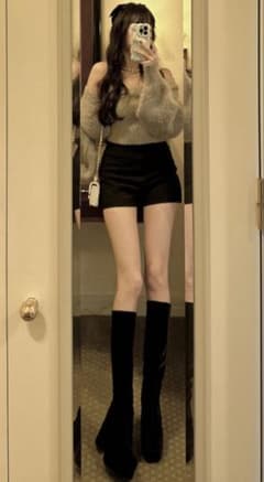 【新品】GRL ハイウエストショートパンツのサムネイル