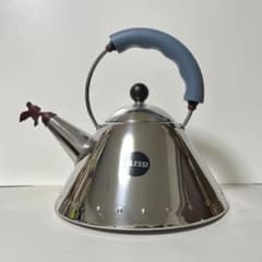 新品未使用]ALESSI バードケトル・ブルー9093 - メルカリ