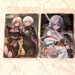 勝利の女神 NIKKE 紅蓮 ウエハースカード2枚セット 黒紅蓮 リリス