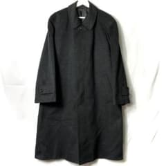 vintage ヴィンテージ カシミア ステンカラー  黒 ウール 90'sのサムネイル