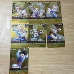 一*条様 ドラゴンボールZ カード 7枚セットのサムネイル