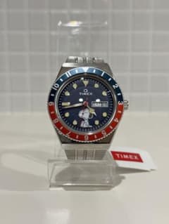 翼 タイメックスQ スヌーピー ピーナッツ70周年 腕時計 ペプシカラー 未使用品】タイメックスQ スヌーピー ピーナッツ70周年 腕時計 ペプシ