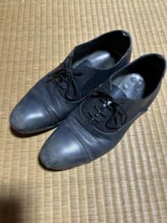 LANVIN ネイビー レザー製ドレスシューズのサムネイル