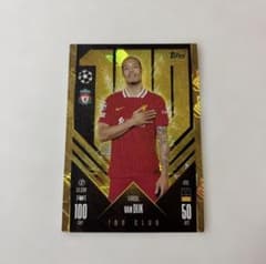 Topps Match Attax ファン・ダイク リヴァプール　CLUBカードのサムネイル