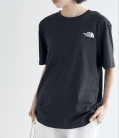 ノースフェイス　半袖Tシャツ　アイボリー