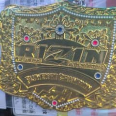 RIZIN 이치 반 쿠지 D상 챔피언 벨트 메탈 매력