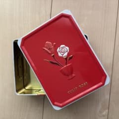 【バレンタイン限定缶】TULIP ROSE 空き缶のサムネイル