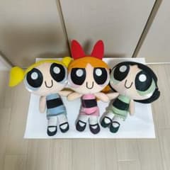 파워 퍼프 걸스 봉제 인형 3 체 세트