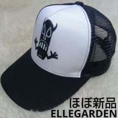 ELLEGARDEN キャップ 新品未使用 ほぼ新品 ELLEGARDEN ブラック キャップ - メルカリ