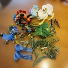 中古　プリザーブドフラワー　　素材　造花